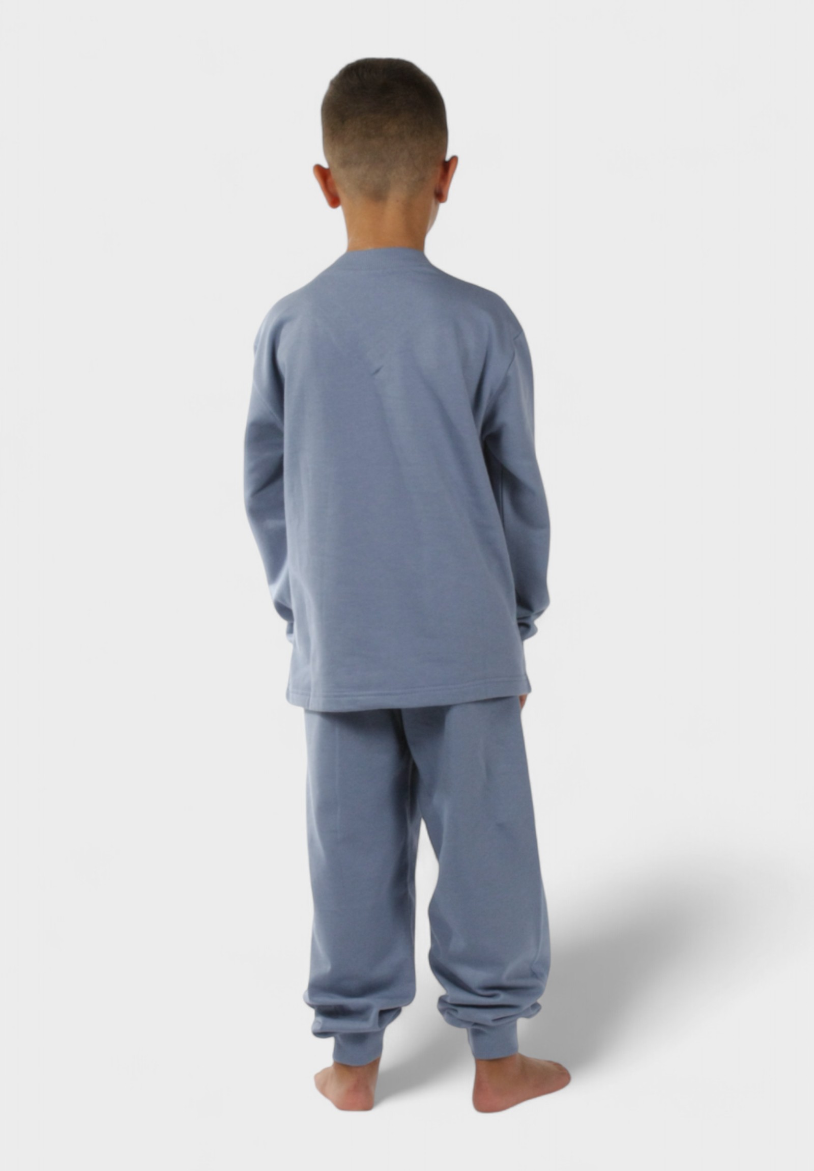 Παιδική Πιτζάμα Αγόρι Φούτερ Χριστίνα Football Ραφ | 100% Βαμβακερή CHR206-2-Ραφ φωτογραφία