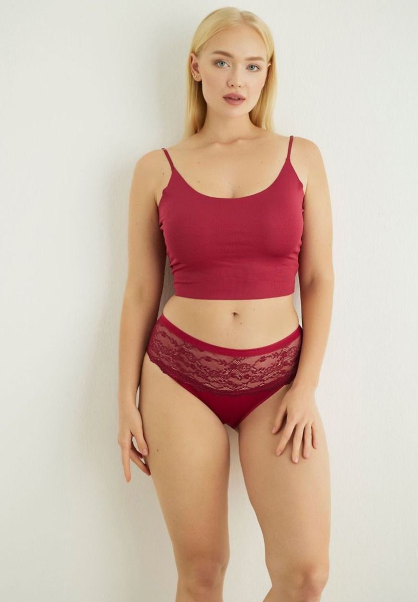  Brazil Slip με δαντέλα ψηλοκάβαλα Sexen Eliza 5 Tεμ. SXN8011-1-Πολύχρωμο 2025