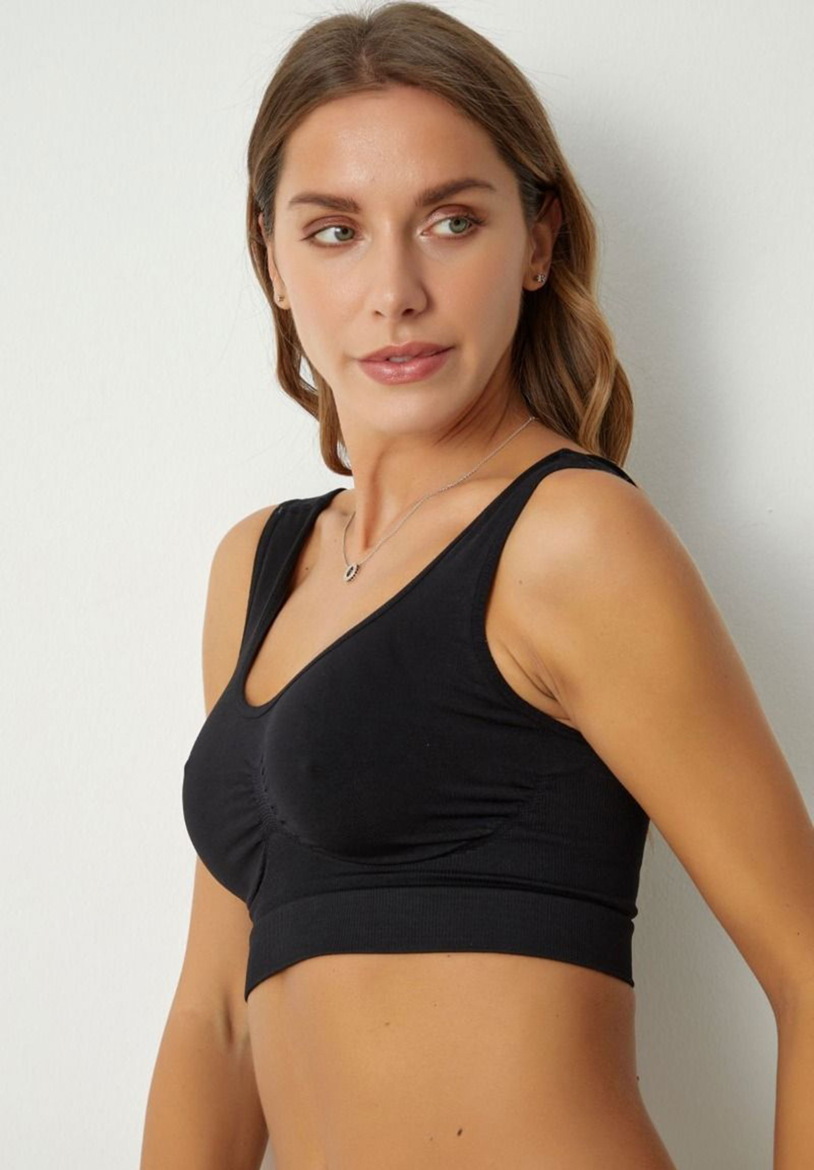 Μπουστάκι γυναικείο Size Minimizer 9280-Μαύρο φωτογραφία