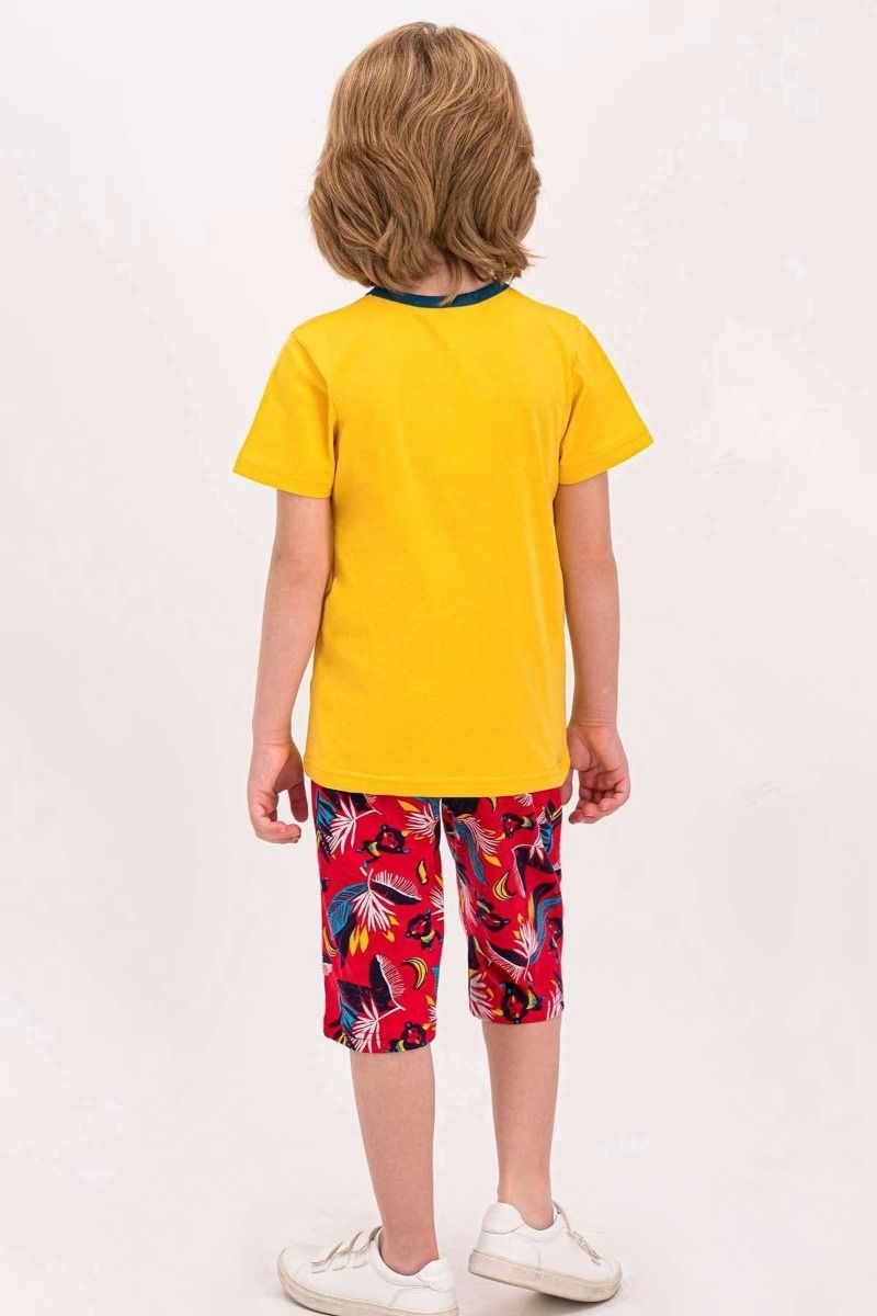 Πιτζάμα παιδική Rolypoly Jungle Festival Yellow RP1635-Κίτρινο φωτογραφία