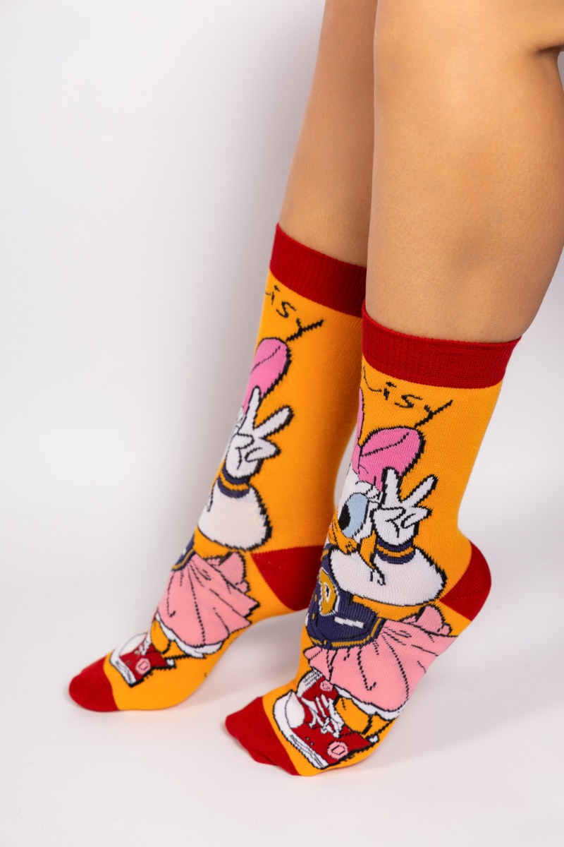  Κάλτσες γυναικείες Minnie & Daisy Cimpa MN22204-1-Πορτοκαλί 2025