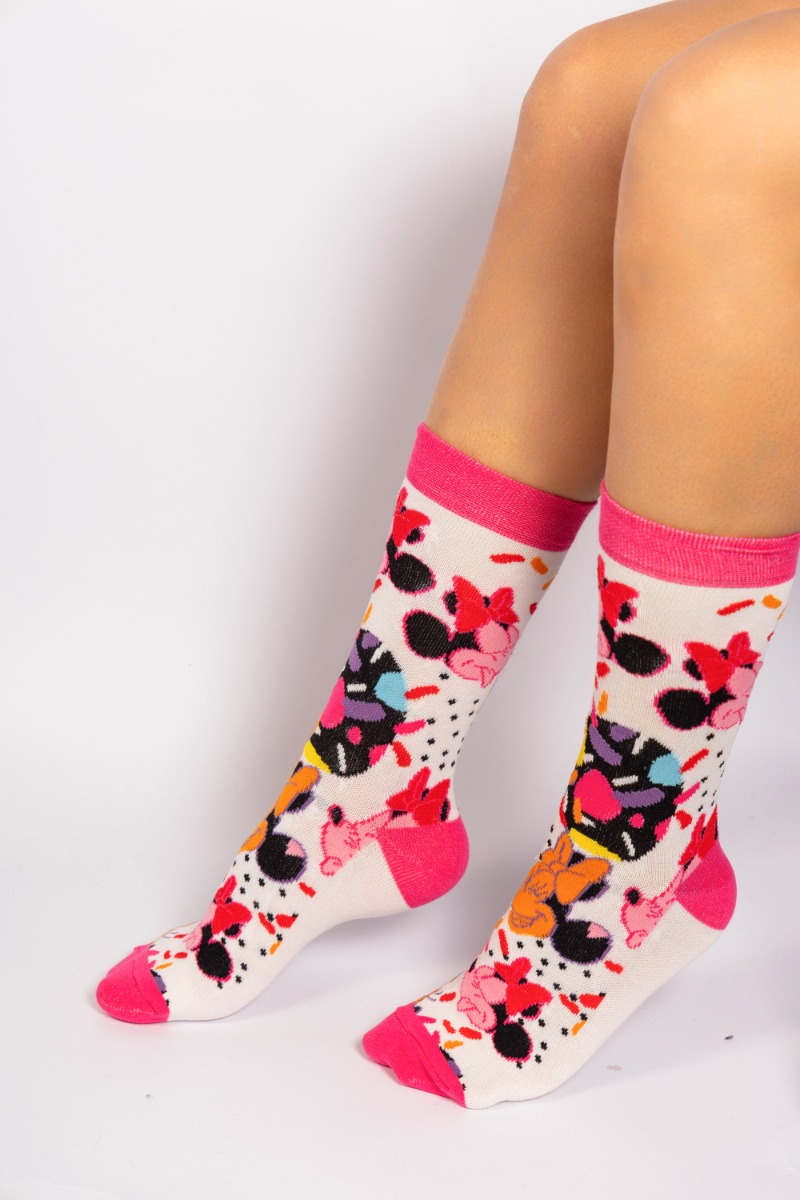  Κάλτσες γυναικείες Minnie Mouse Pop Cimpa MN21527-1-Ροζ 2025