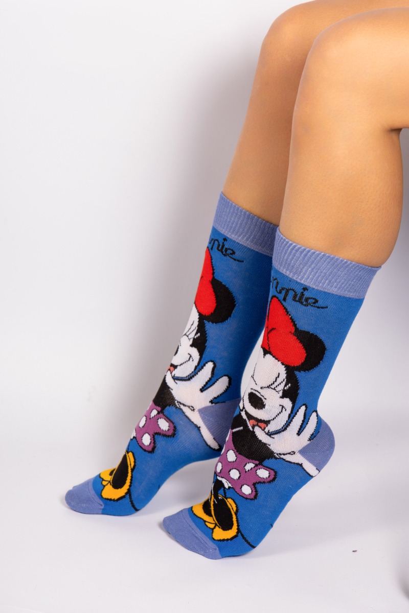  Κάλτσες γυναικείες Minnie & Daisy Cimpa MN22204-1-Μπλε 2025