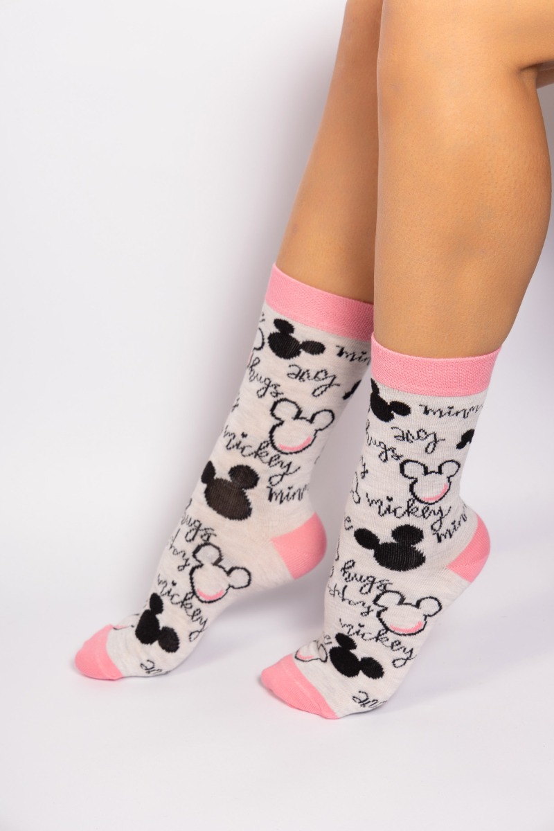  Κάλτσες γυναικείες Minnie Mouse Lover Cimpa MN19509-1-Γκρι 2025