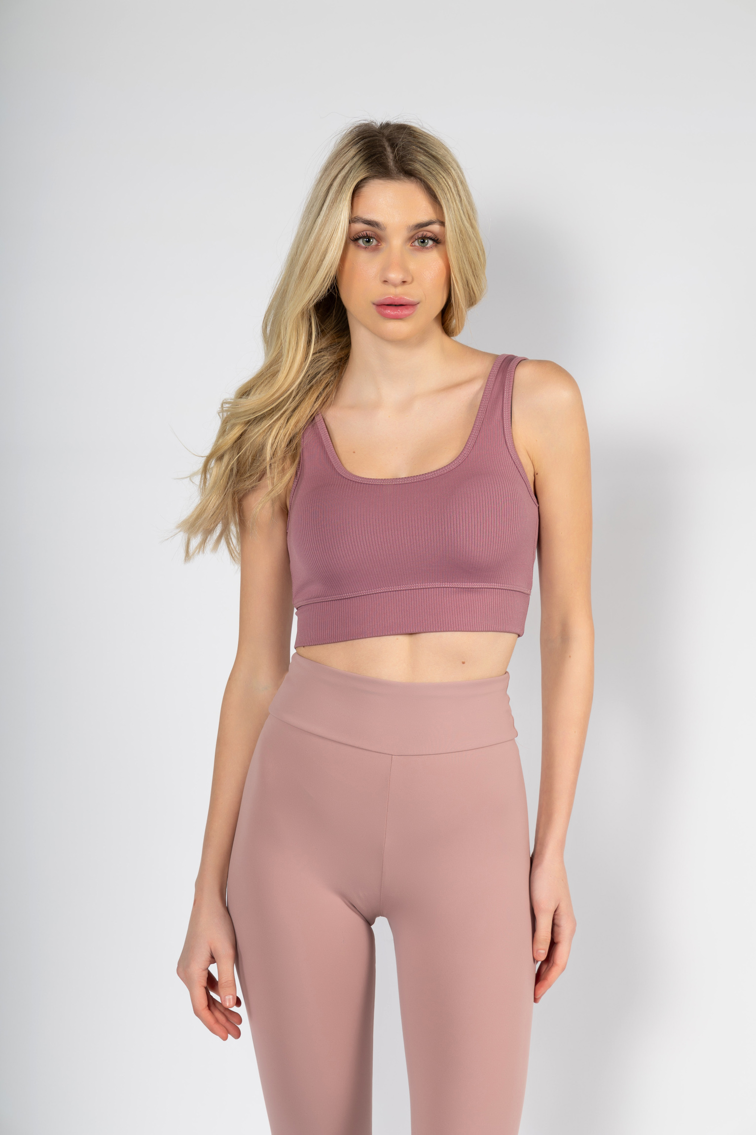 Κολάν γυναικείο ματ ροζ Nina Club Shaping NC1989-1-Ροζ φωτογραφία