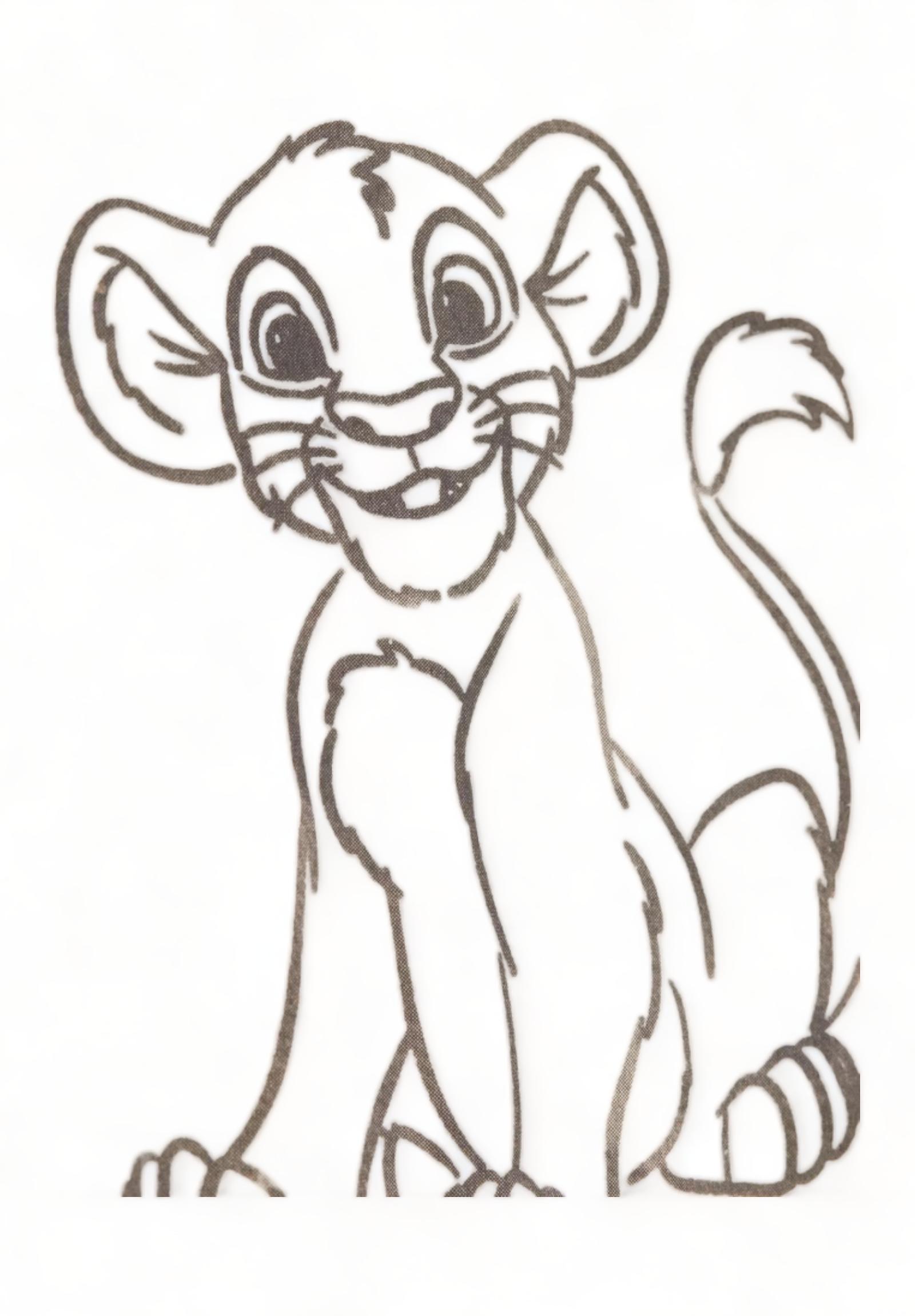 Βρεφικό σετάκι Cimpa με μακρύ μανίκι Disney Lion King allover Εκρού AS21441-Εκρού φωτογραφία