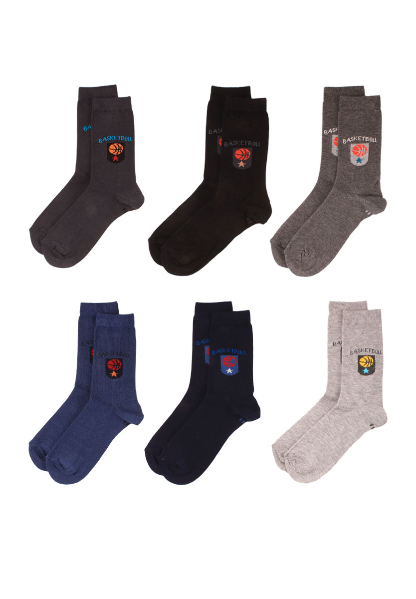 Design Κάλτσες παιδικές Basketball Design 6 Τεμ. 5503663A