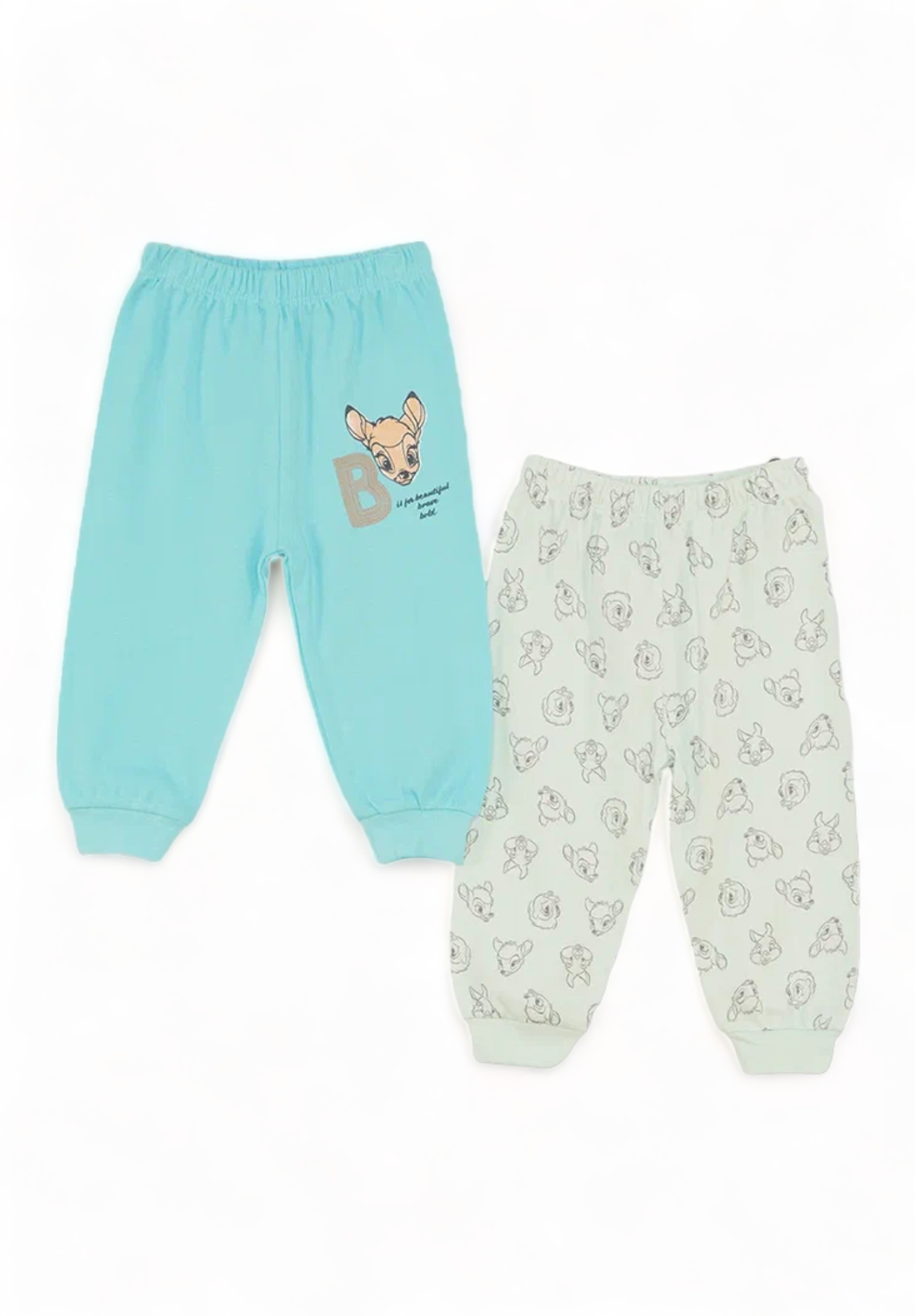 Cimpa Βρεφικά Παντελονάκια Τυρκουάζ με Ανοικτό Ποδαράκι BAMBI DISNEY BA21430-Τιρκουάζ