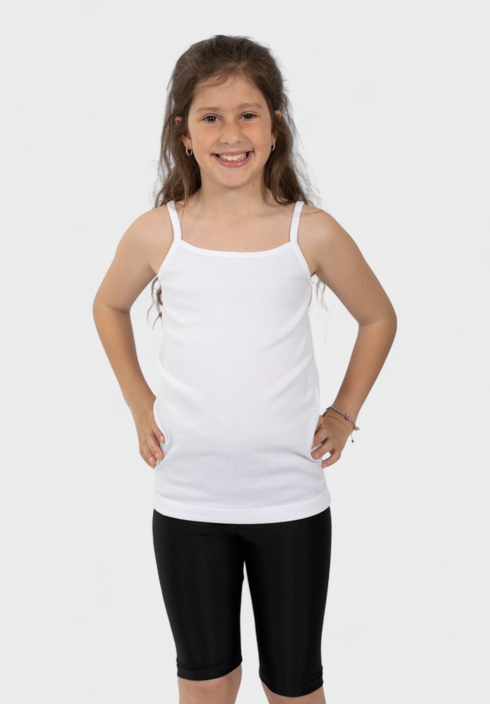 Παιδικό Φανελάκι Τιράντα Λευκό Nina Club NC36-1-Λευκό φωτογραφία