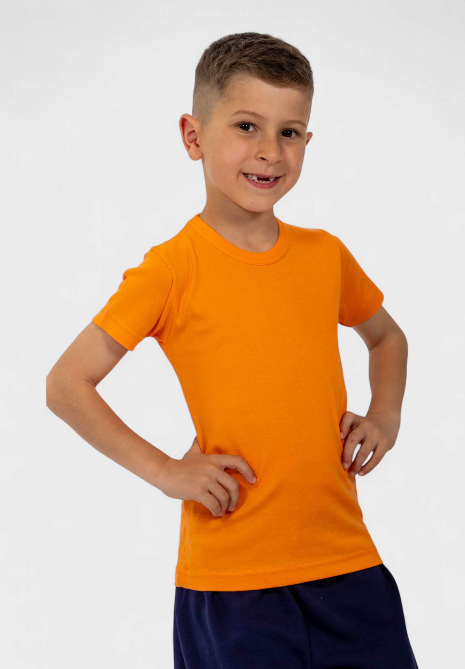 Παιδικό Φανελάκι Κοντομάνικο Πορτοκαλί Nina Club | 100% Bαμβάκι NC55-10-Πορτοκαλί φωτογραφία