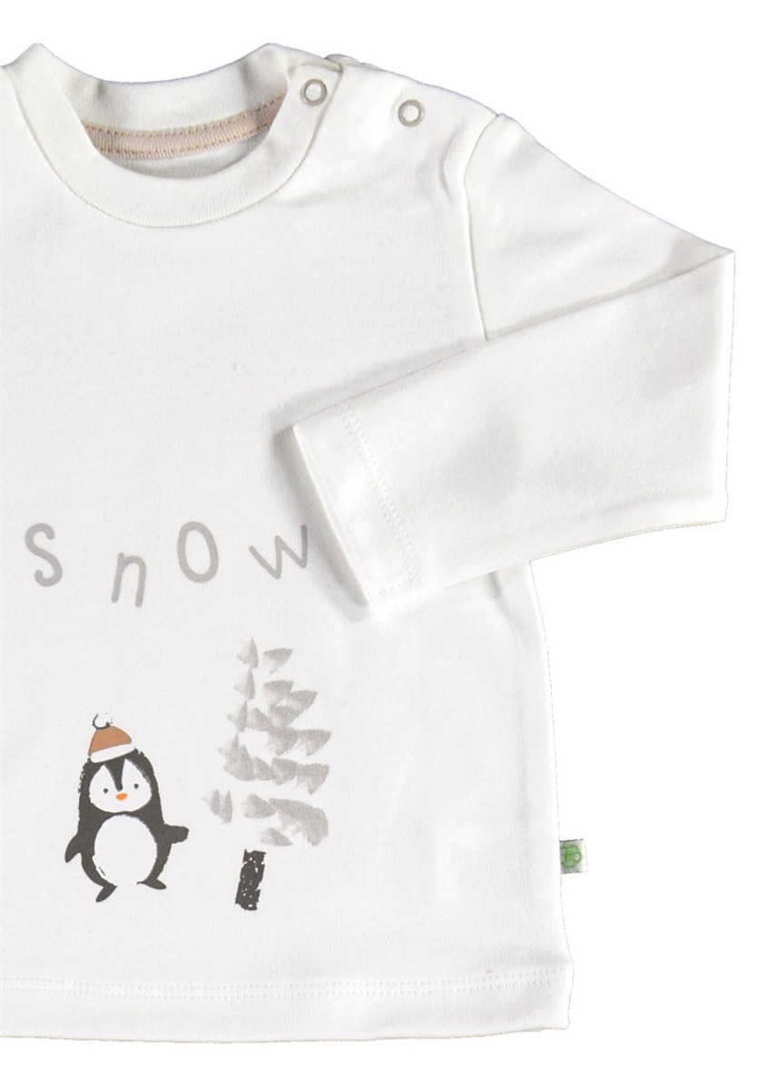 Σετ Βρεφικό παντελόνι - γιλέκο - μπλούζα Frozen Penguins Blue 73248A φωτογραφία