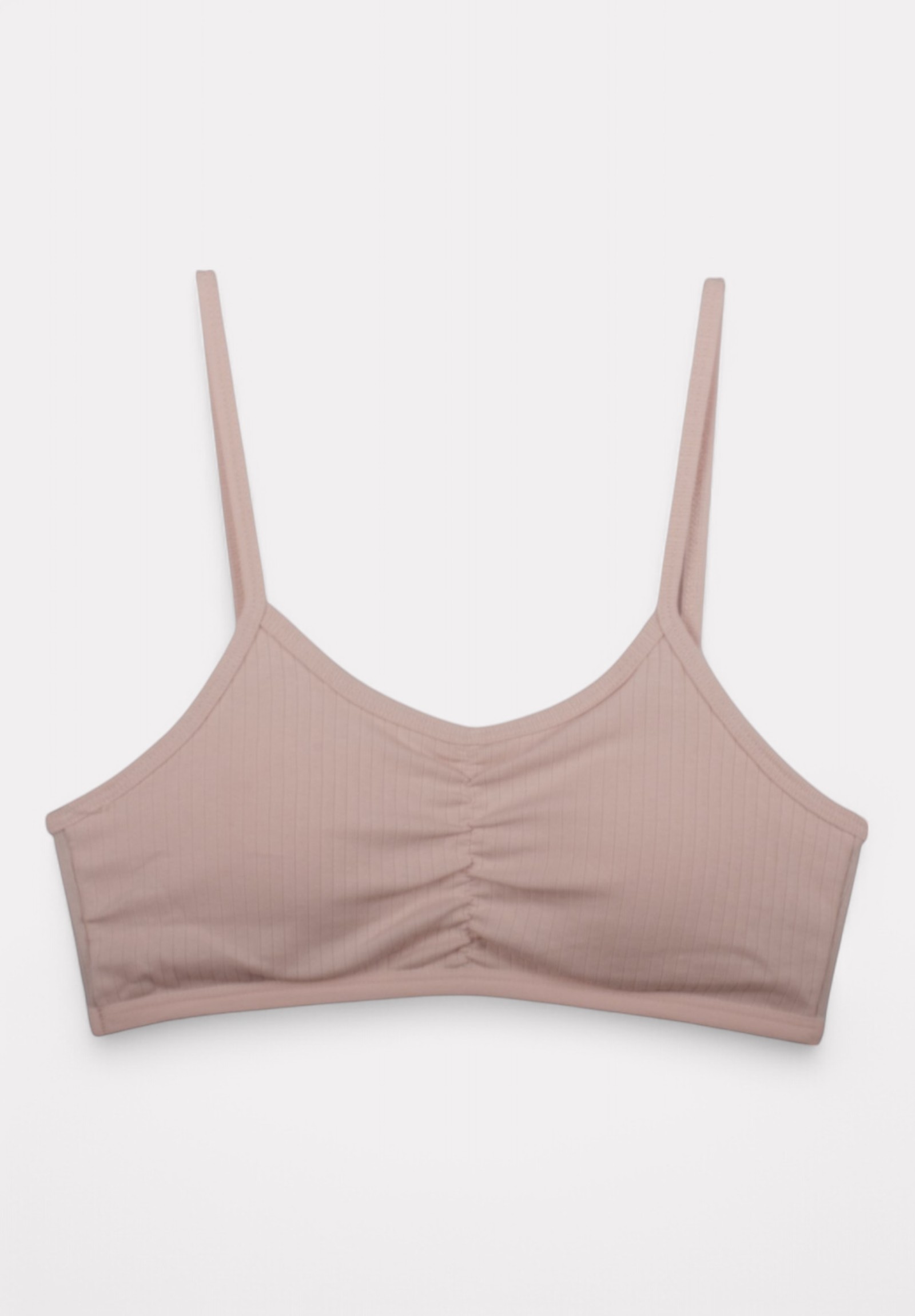 Μπουστάκια Εφηβικά με Λεπτή Τιράντα Rib Biyo Kids - Αποσπώμενη Ενίσχυση 5 Pack BK119-1-Πολύχρωμο φωτογραφία