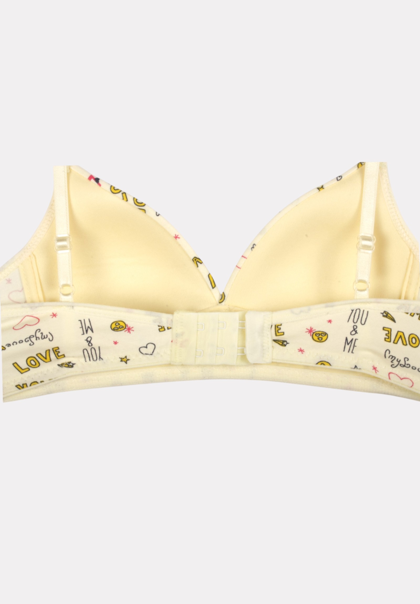 Σουτιέν Εφηβικό Βαμβακερό Biyo Kids Love Κίτρινο BK153-4-Κίτρινο φωτογραφία