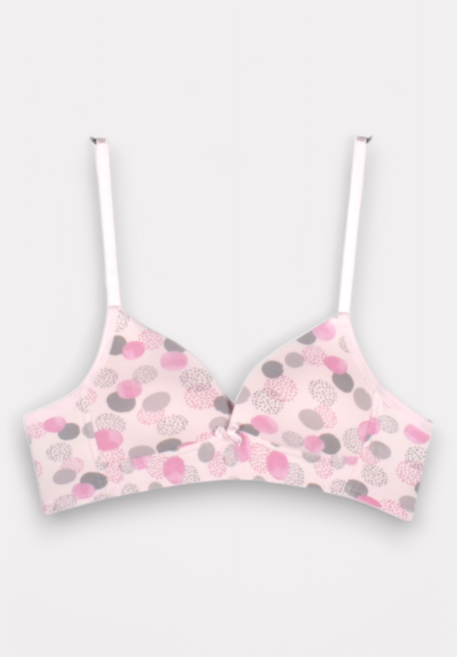 Biyo Σουτιέν Εφηβικό Βαμβακερό Biyo Kids Dots Ροζ BK153-6-Ροζ