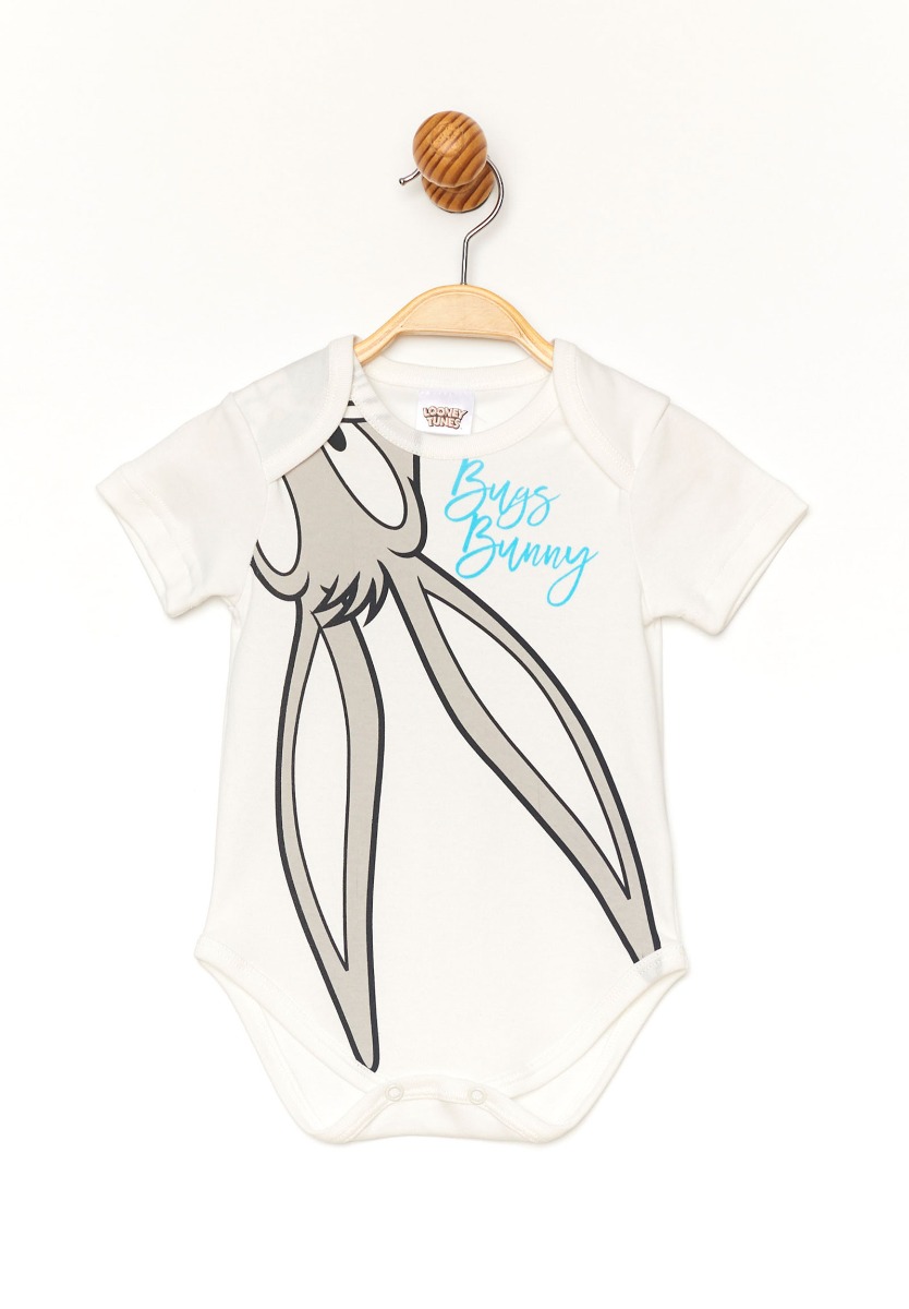 Cimpa Κορμάκι βρεφικό Bugs Bunny White LT19745