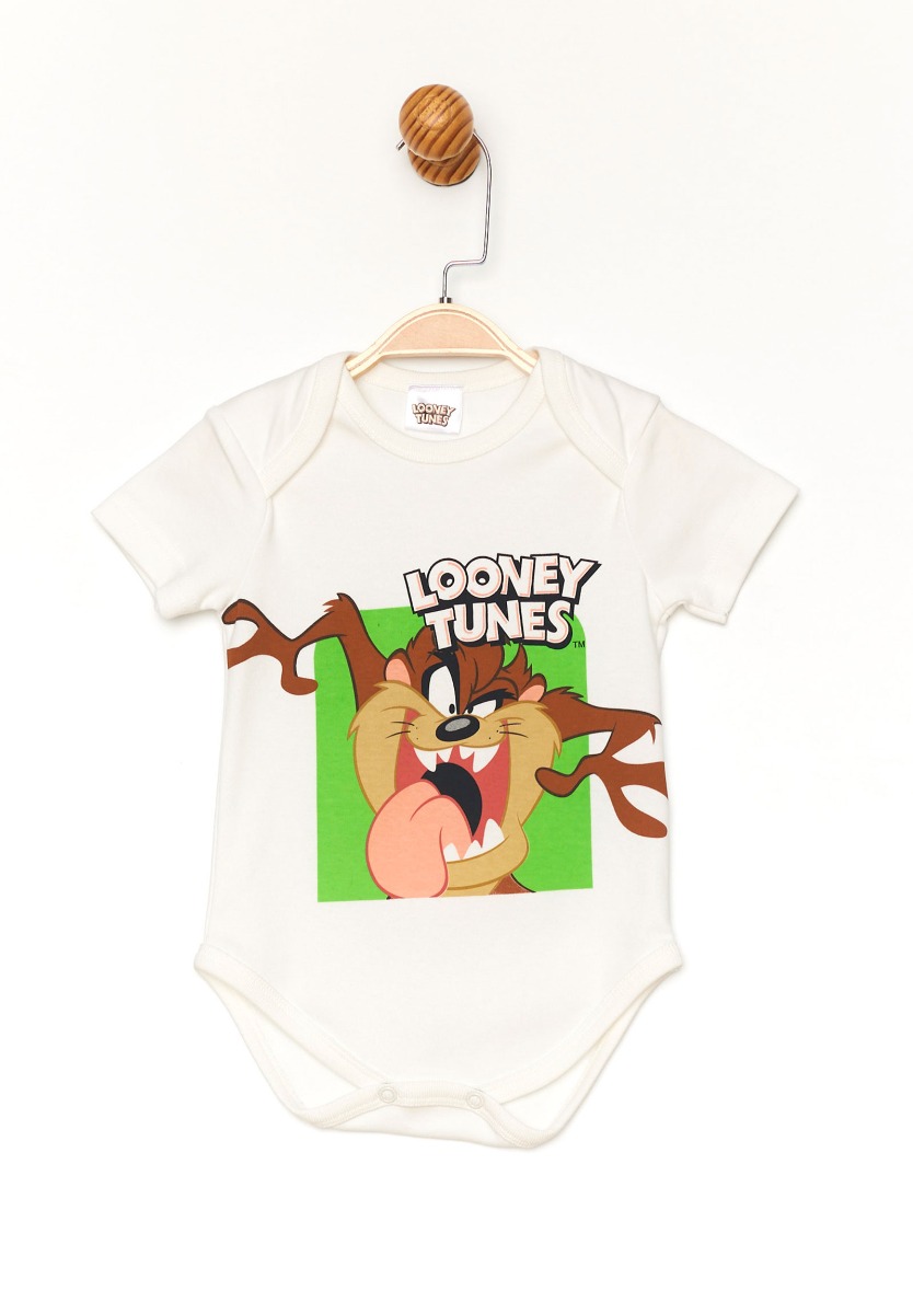 Cimpa Κορμάκι βρεφικό Taz White LT19747