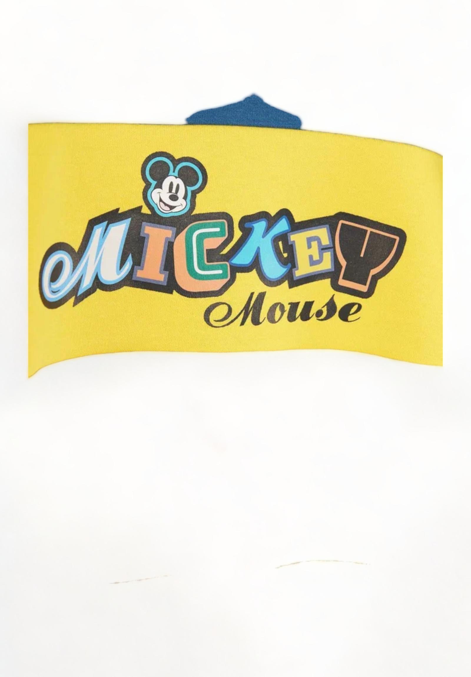 Σετ βρεφική φόρμα Cimpa Disney Mickey με 3χρωμία τύπωμα μπροστα και πίσω MC21157-Κίτρινο φωτογραφία