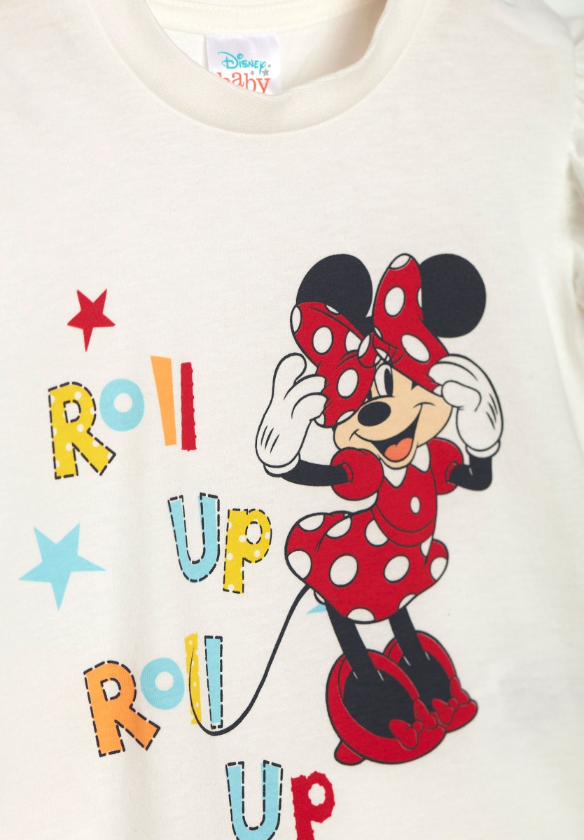 Disney Σετ μπλούζα με σορτσάκι Minnie Mouse Roll Up MN19725 φωτογραφία