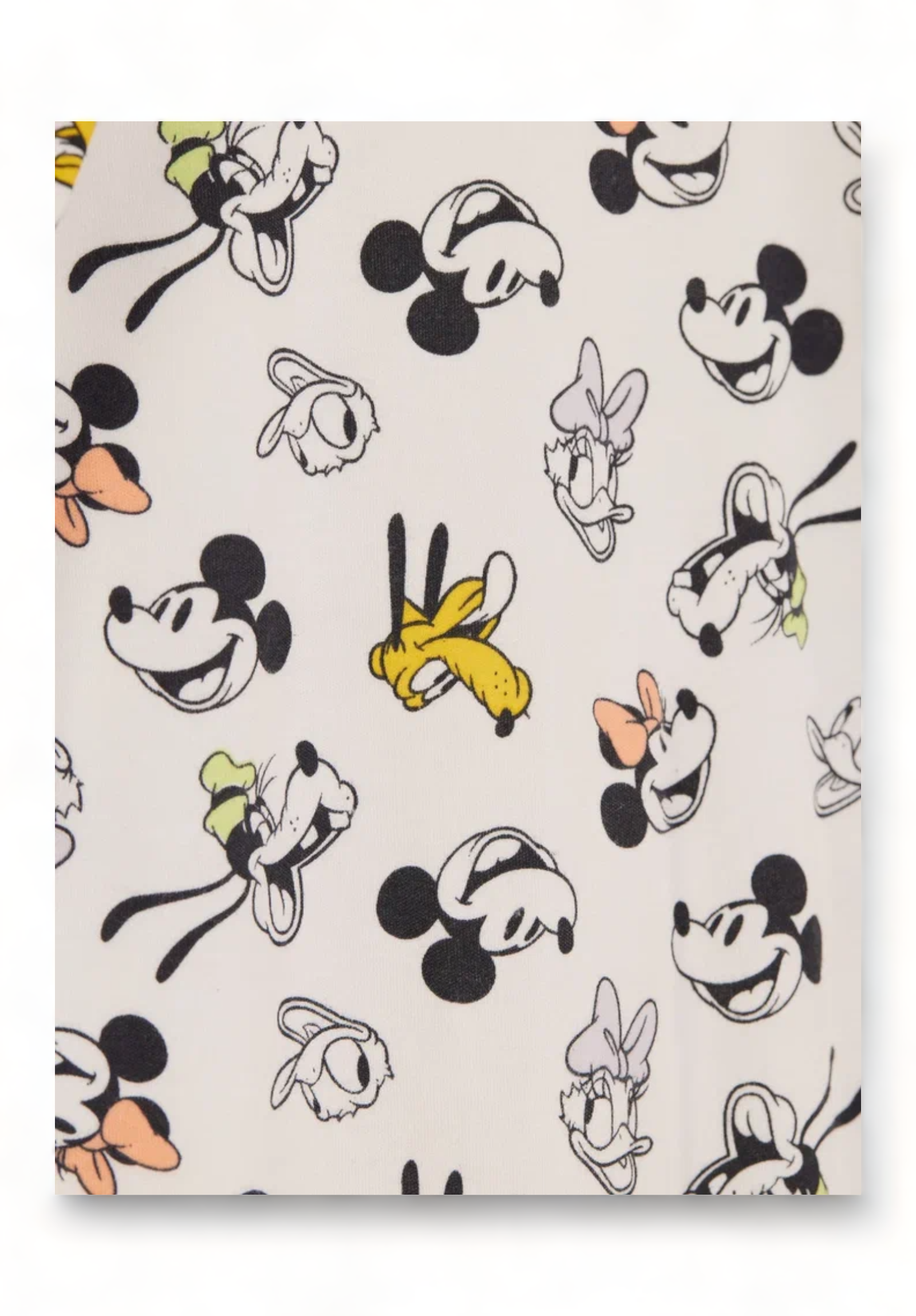 Βρεφικό φορμάκι Cimpa με μακρύ μανίκι Disney Mickey και Minnie λευκο MN21194-Λευκό φωτογραφία