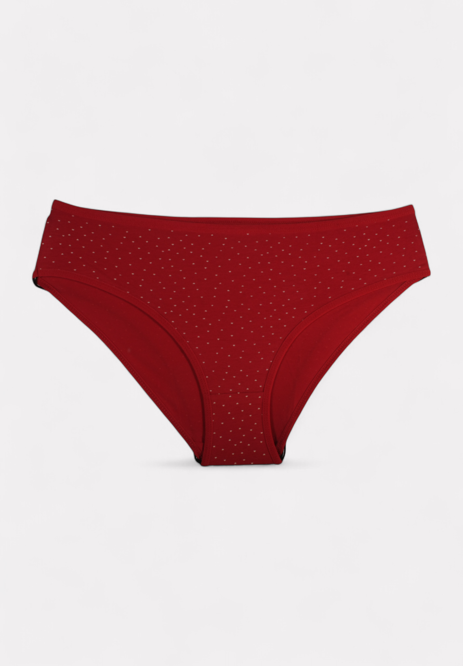 Σλιπ γυναικεία βαμβακερά ψηλόμεσα Berrak Love σε οικονομική συσκευασία 3 τεμαχίων BRK11447-2-Πολύχρωμο φωτογραφία