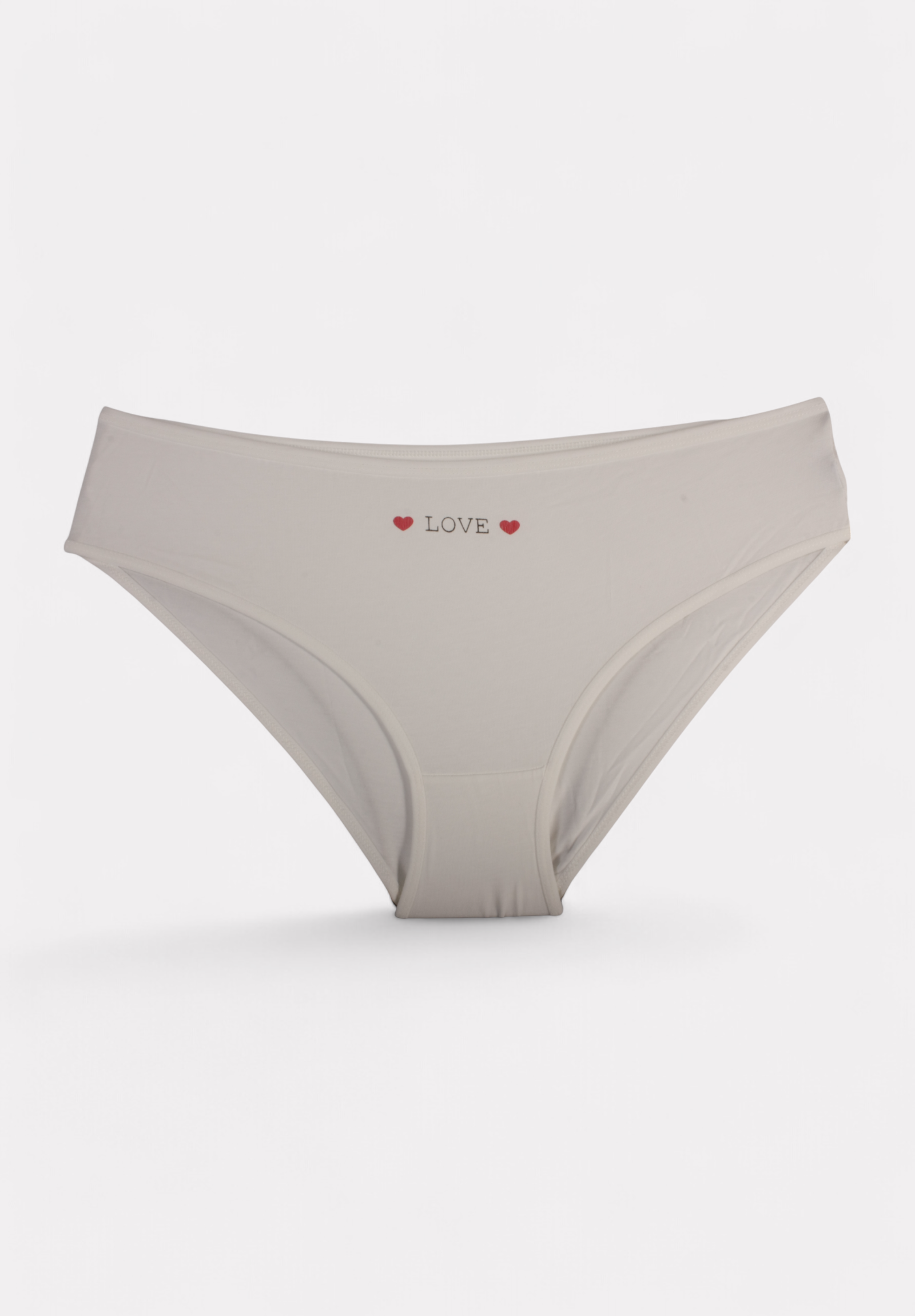 Σλιπ γυναικεία βαμβακερά ψηλόμεσα Berrak Love σε οικονομική συσκευασία 3 τεμαχίων BRK11447-2-Πολύχρωμο φωτογραφία