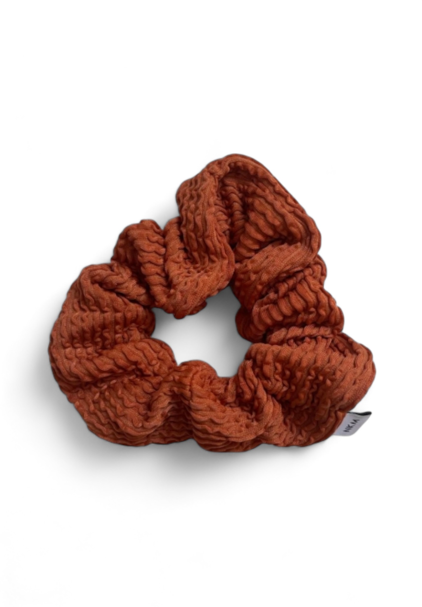  Crinkle Scrunchie Brown SCR304-Καφέ 2025