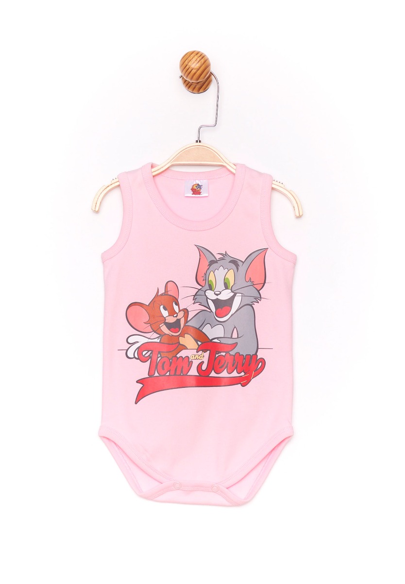 Closet22 Κορμάκια βρεφικά Tom & Jerry Pink TJ19564