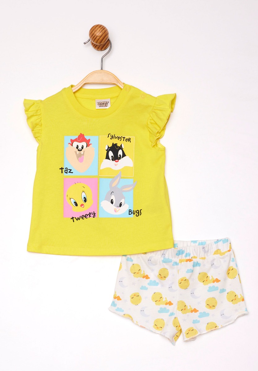 Cimpa Σετ Looney Tunes μπλούζα με σορτσάκι Tweety &Friends TW19552