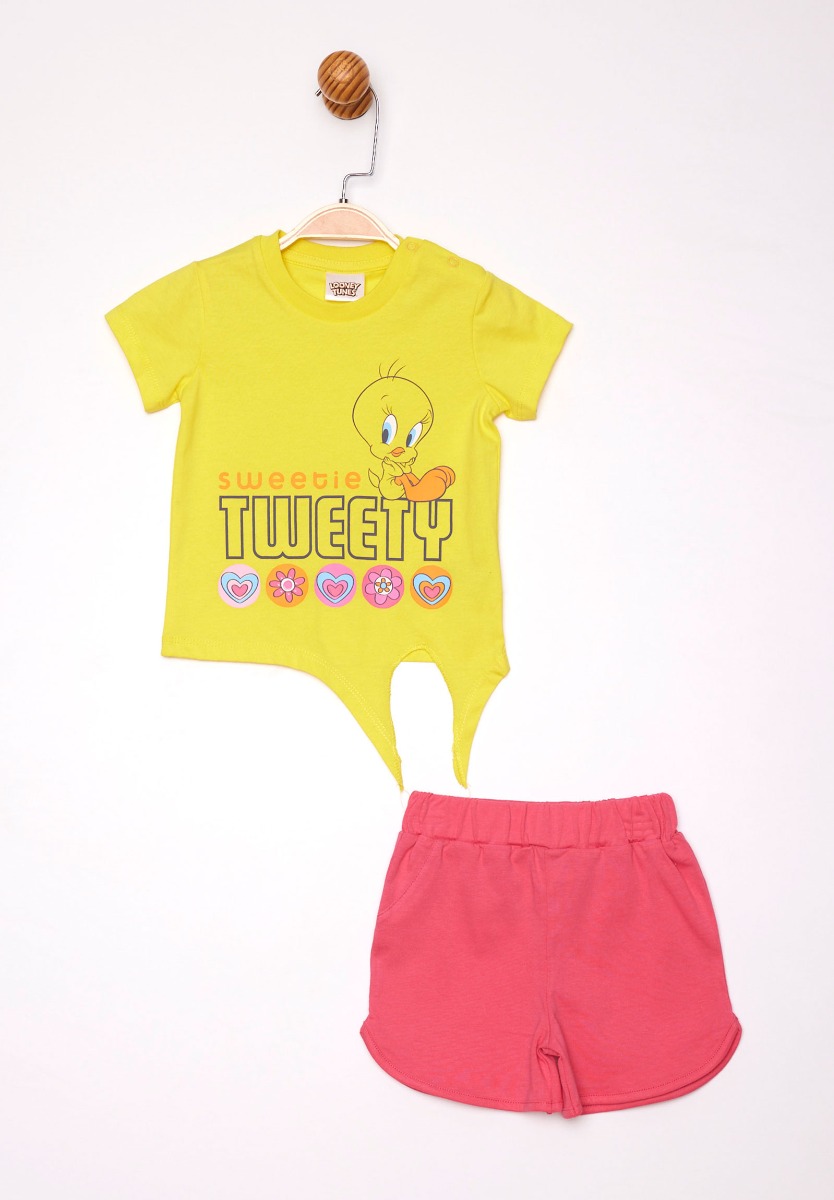 Cimpa Σετ μπλούζα με σορτσάκι Sweet Tweety TW19718