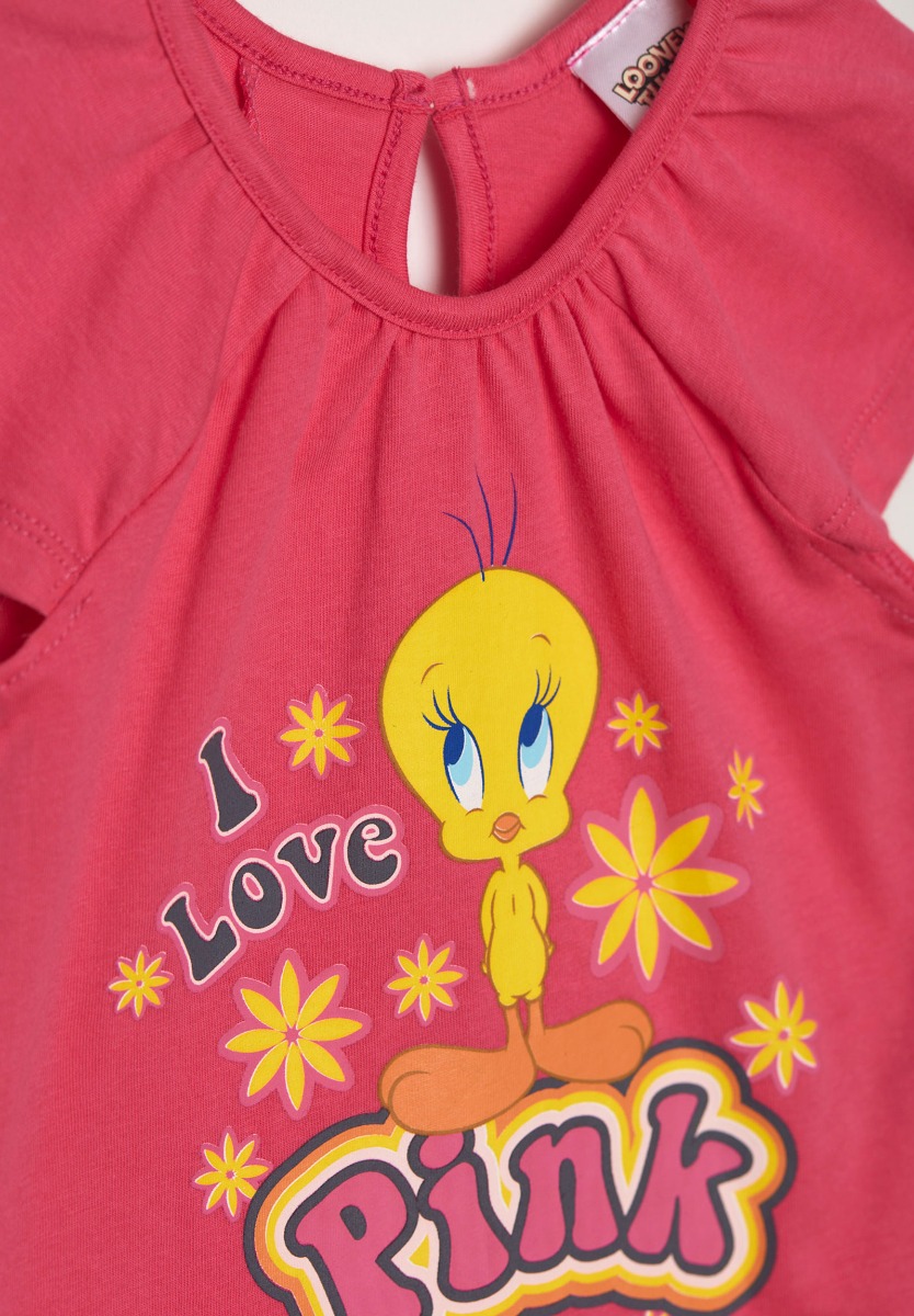 Σετ μπλούζα με σορτσάκι Cute Tweety TW19719 φωτογραφία