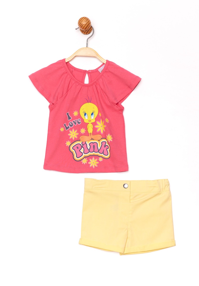 Cimpa Σετ μπλούζα με σορτσάκι Cute Tweety TW19719