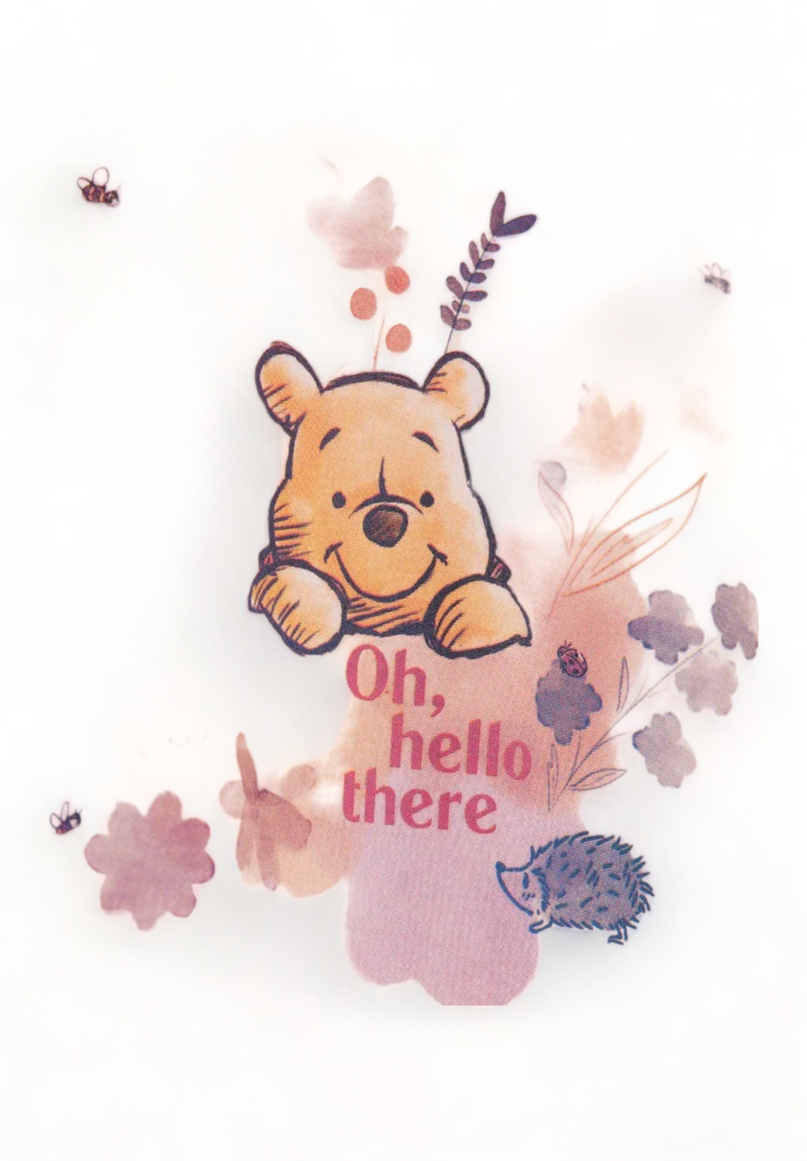 Βρεφικό Σετάκι Cimpa με μακρύ μανίκι Disney Winnie πούδρα 3τμχ WP21451-Πούδρα φωτογραφία