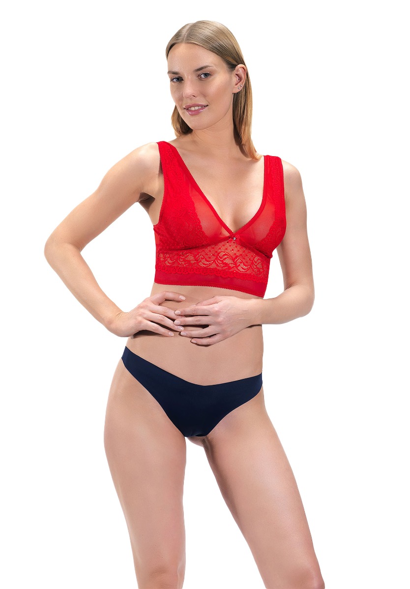  Bralette Cottonhill Passion CH1005-Κόκκινο 2025