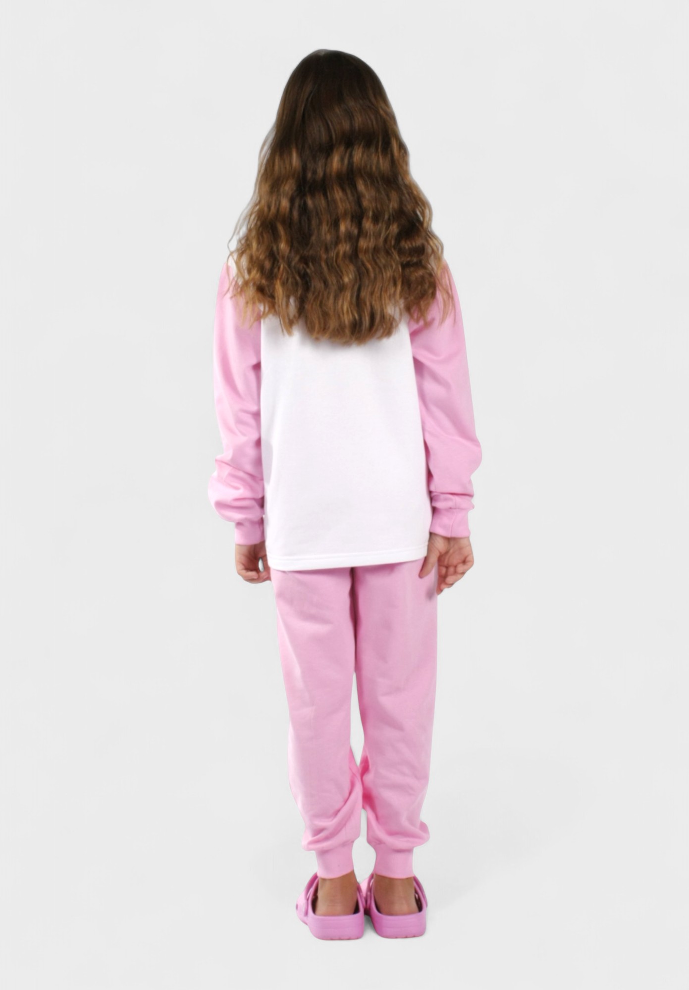 Παιδική Πιτζάμα Ballerina Ροζ Χριστίνα | 100% Βαμβακερή CHR207-1-Ροζ φωτογραφία