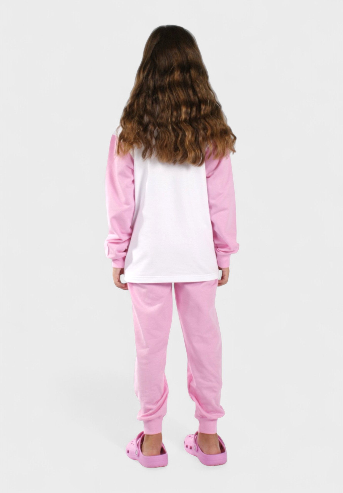 Παιδική Πιτζάμα Κορίτσι Hug Me Ροζ Χριστίνα | 100% Βαμβάκι CHR208-1-Ροζ φωτογραφία