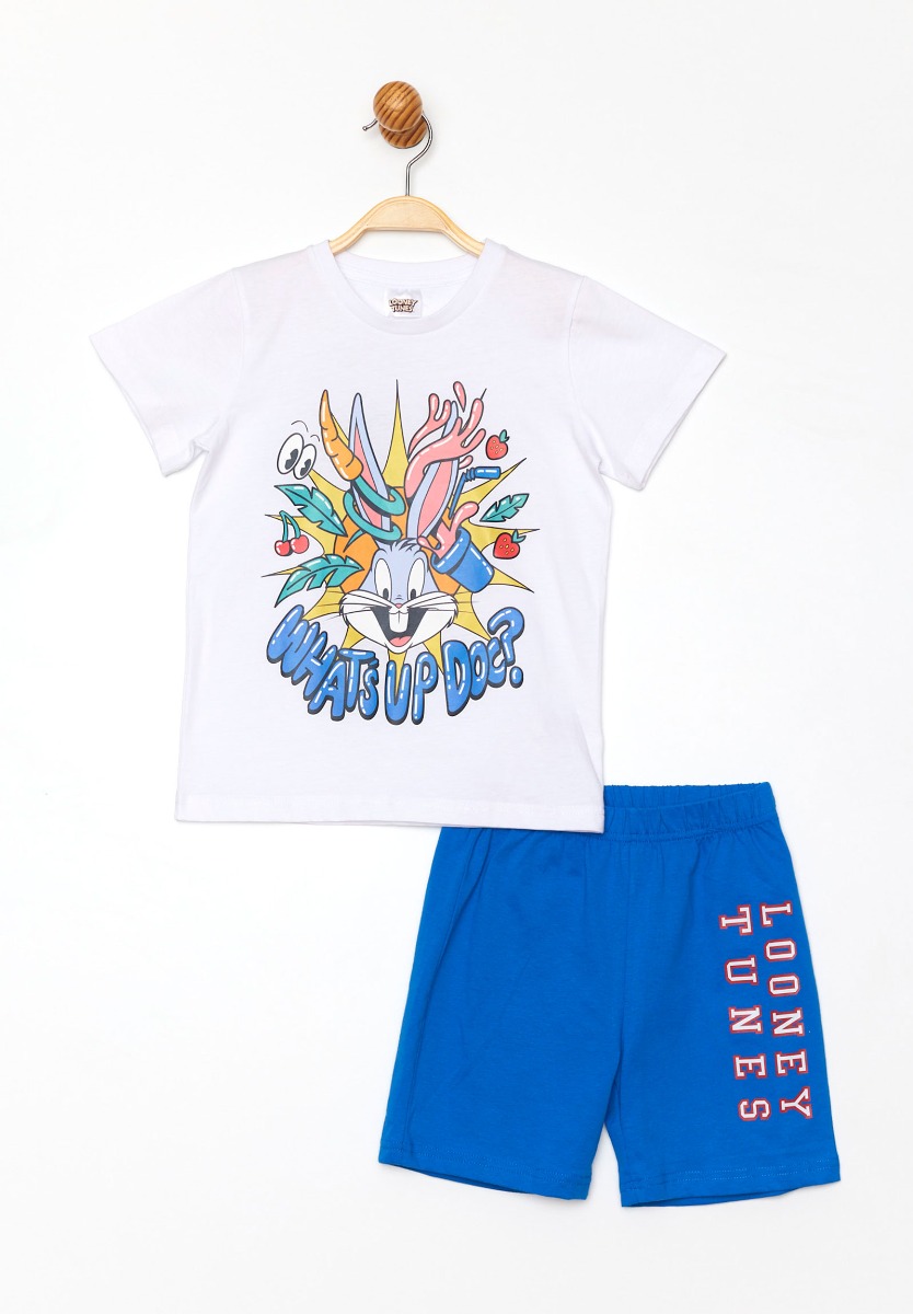Πιτζάμα παιδική Bugs Bunny What's Up LT19590 φωτογραφία