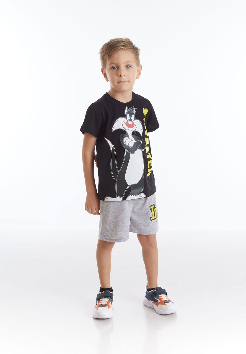 Πιτζάμα παιδική για αγόρι Sylvester Looney Tunes LT19661 φωτογραφία