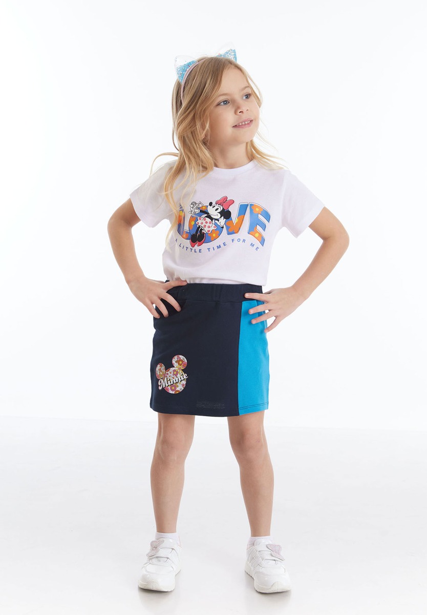 Cimpa Disney Σετ μπλούζα με φούστα Minnie Mouse Love MN19490