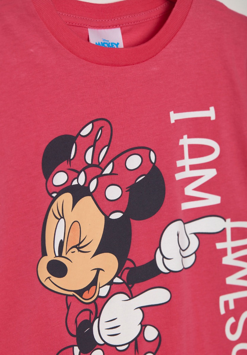 Πιτζάμα παιδική Minnie Mouse Disney MN19606-Κοραλί φωτογραφία
