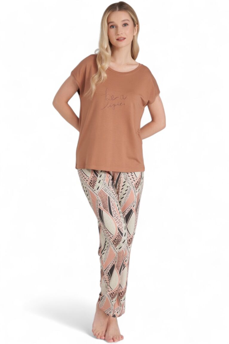 Πιτζάμα γυναικεία βισκόζ Pijadore Summer