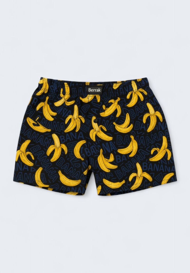 Ανδρικό Μποξεράκι Berrak με Κουμπί – Σχέδιο Μπανάνα