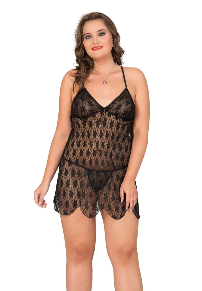 Babydoll δαντελένιο με εσώρουχο Moongirl Laura