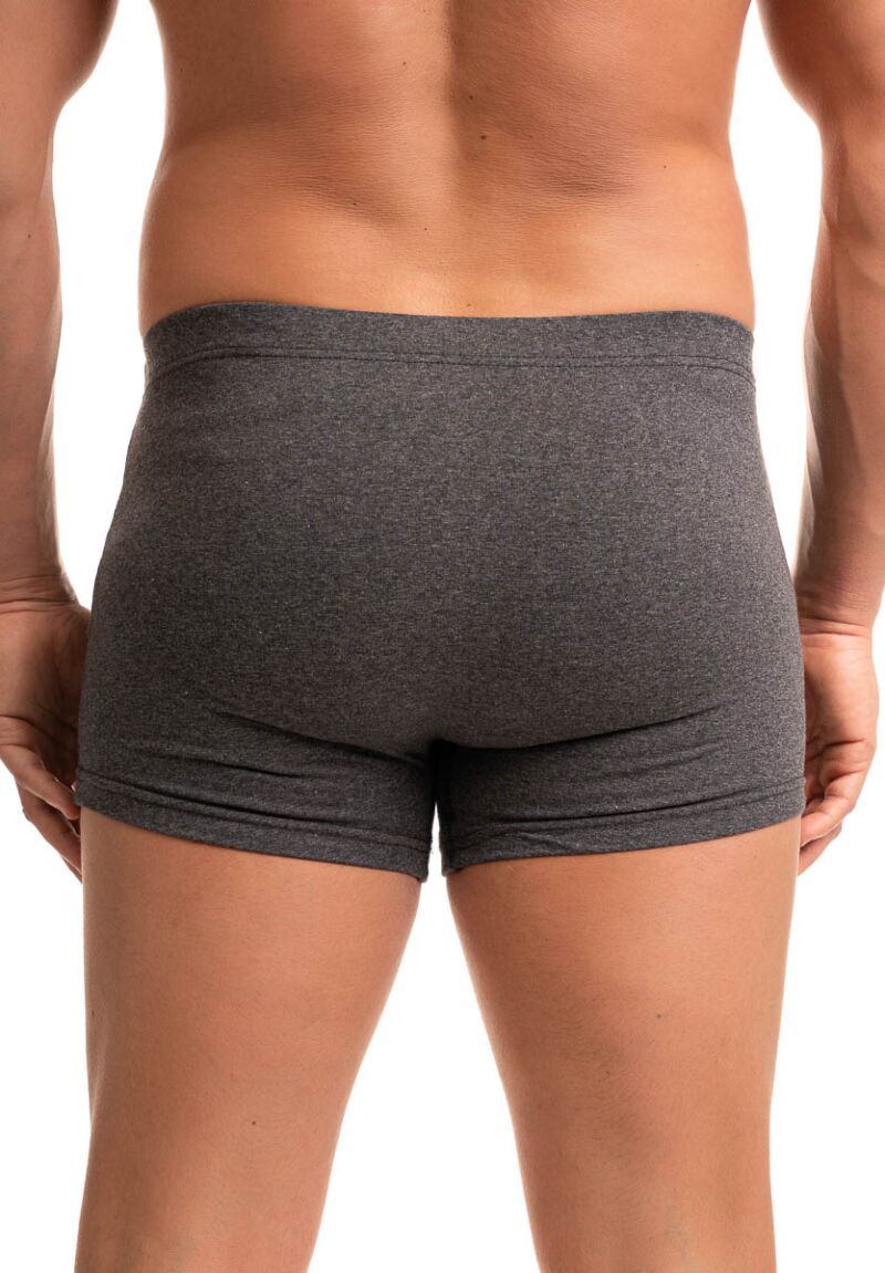 Ανδρικό μποξεράκι Giorgio υπερμέγεθος εφαρμοστό ανθρακί βαμβάκι λύκρα