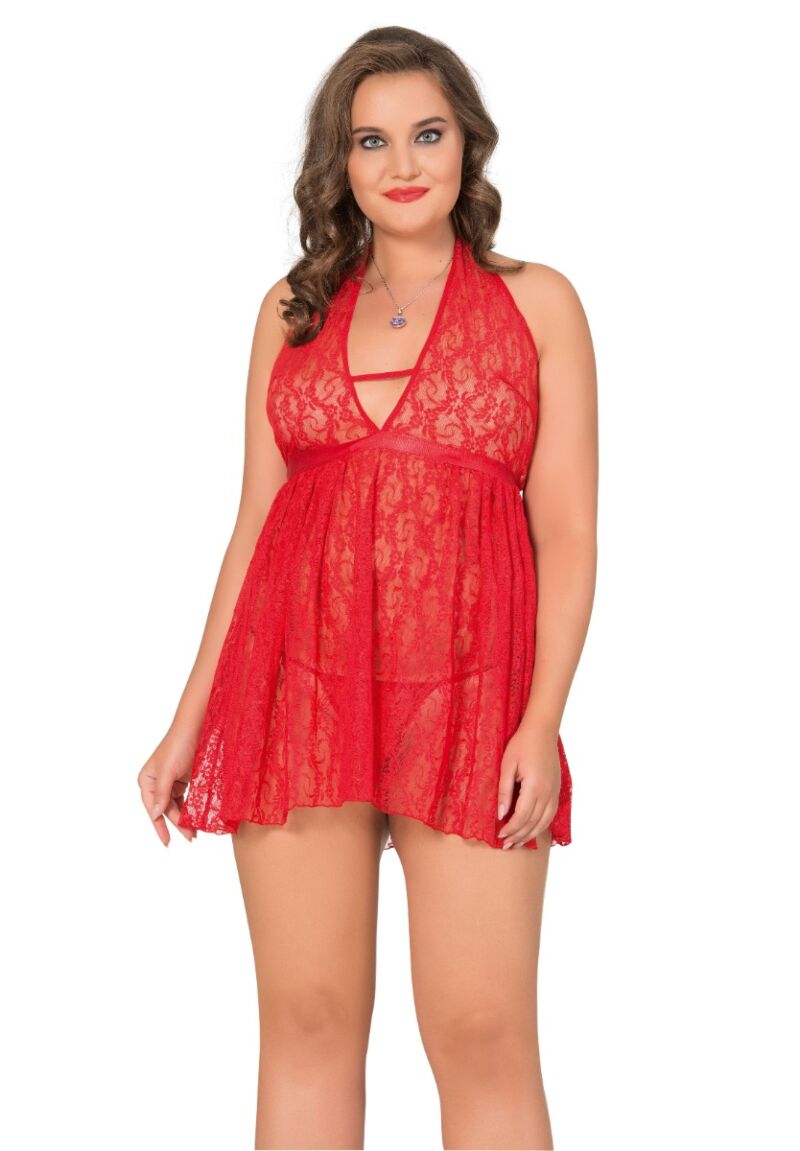 Babydoll δαντελένιο με εσώρουχο Moongirl Eva