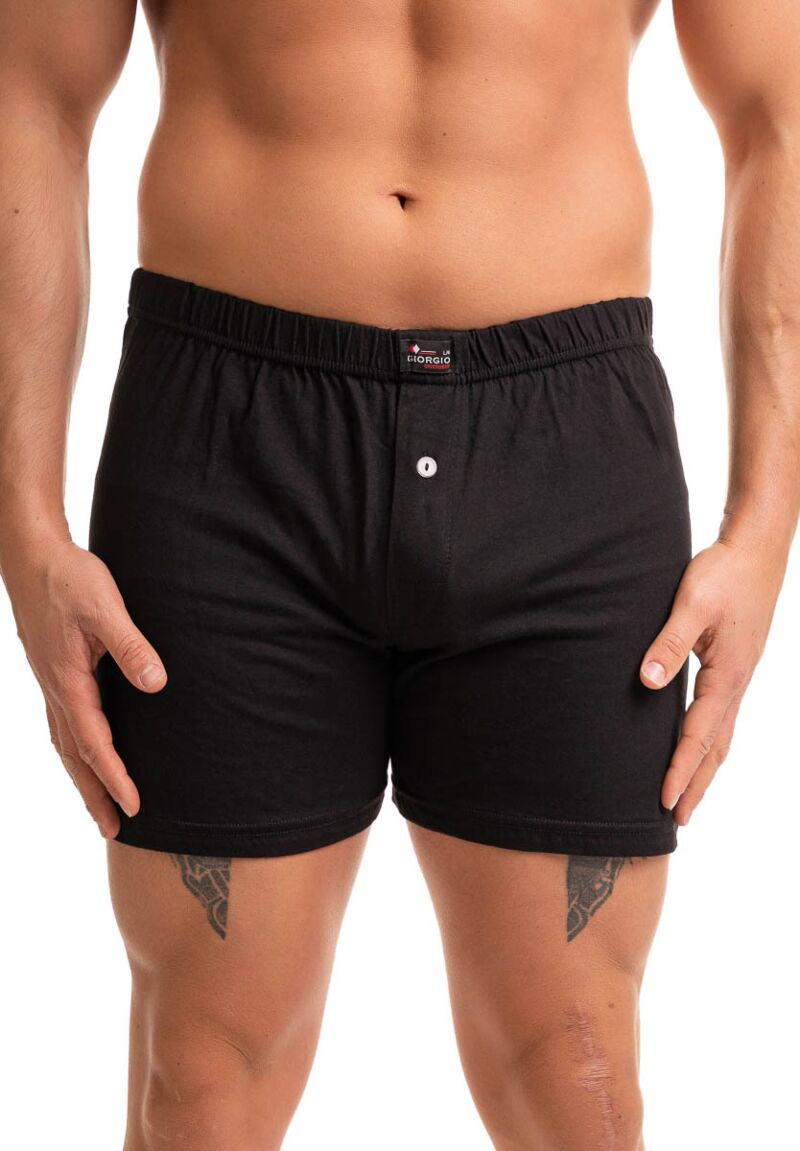 Boxer με εσωτερικό λάστιχο και κουμπί Giorgio