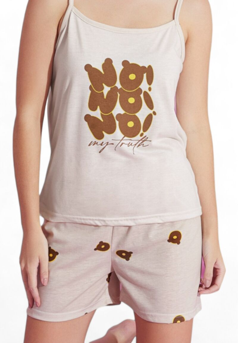 Πιτζάμα γυναικεία με σορτσάκι PijaMood No