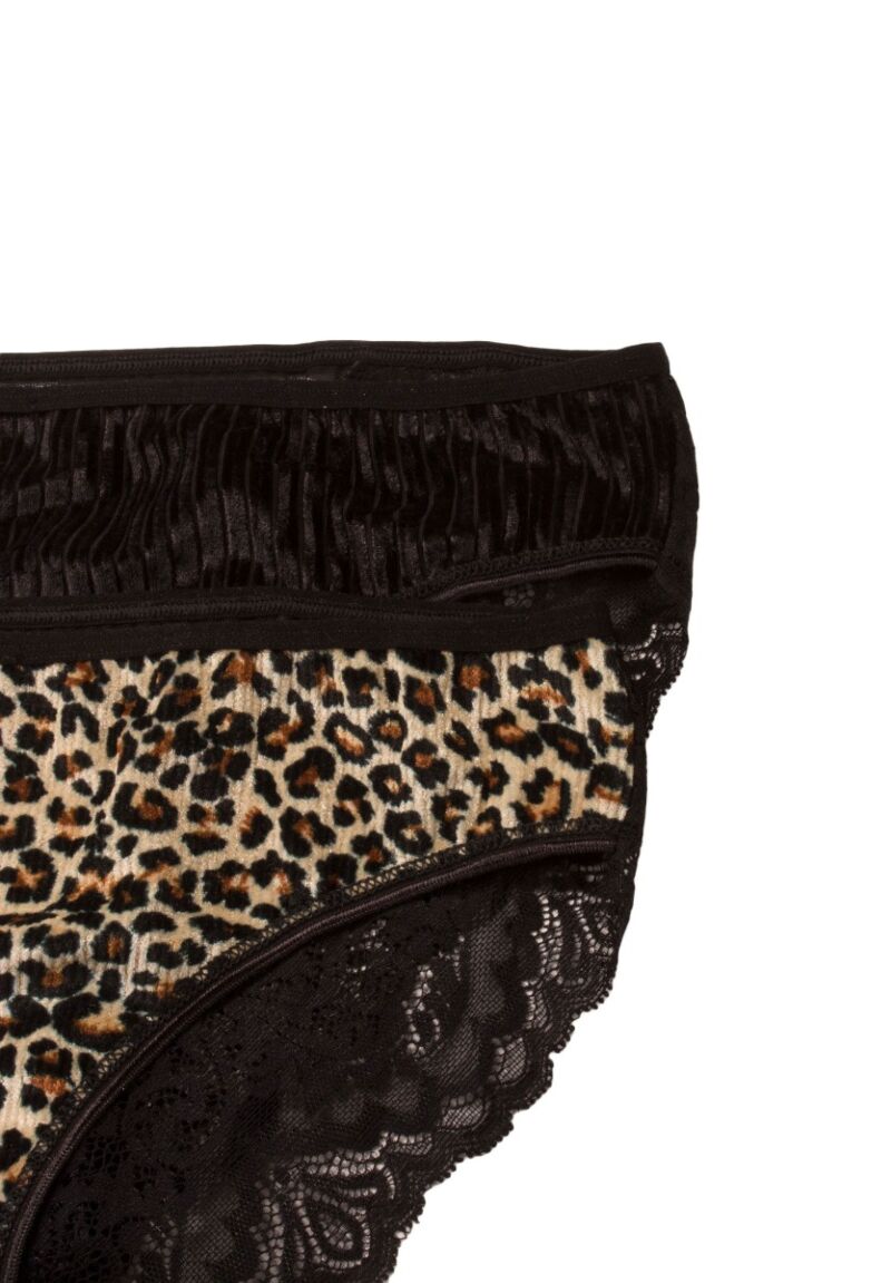 Brazil βελουτε με δαντέλα 2 Τεμ.