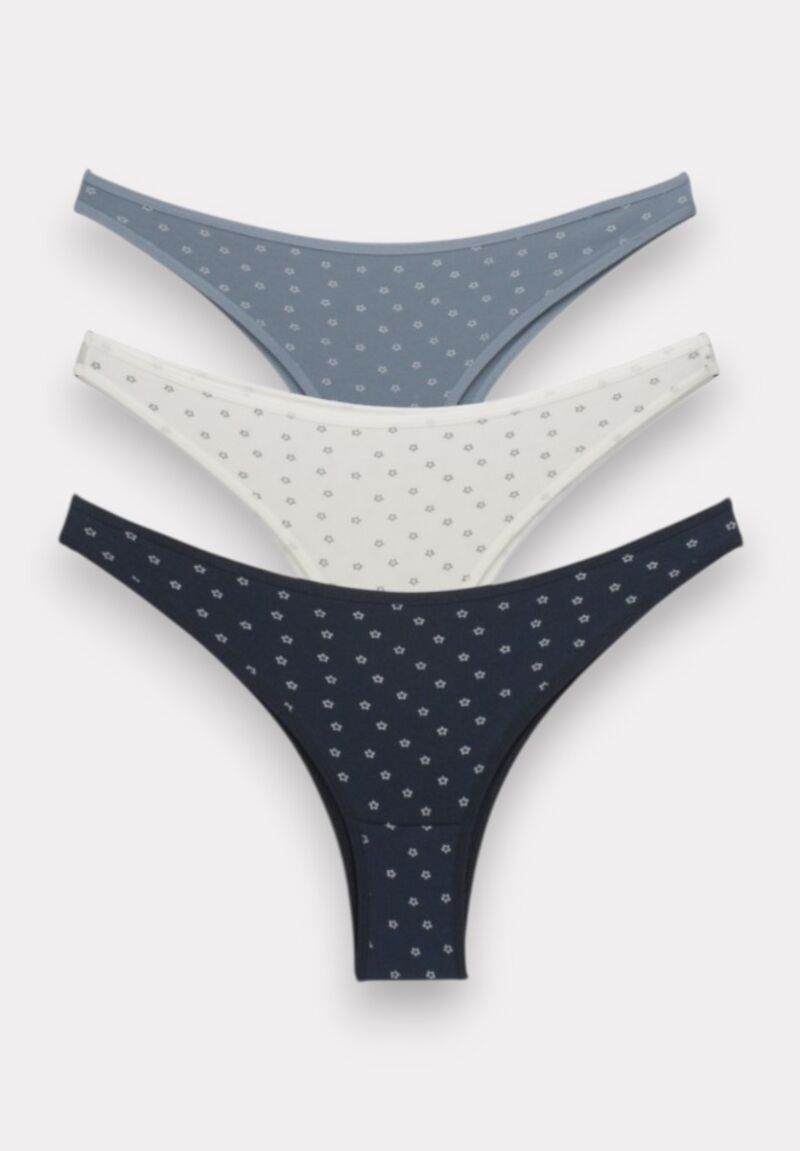 Brazil βαμβακερά Flower Berrak 3 Τεμ.