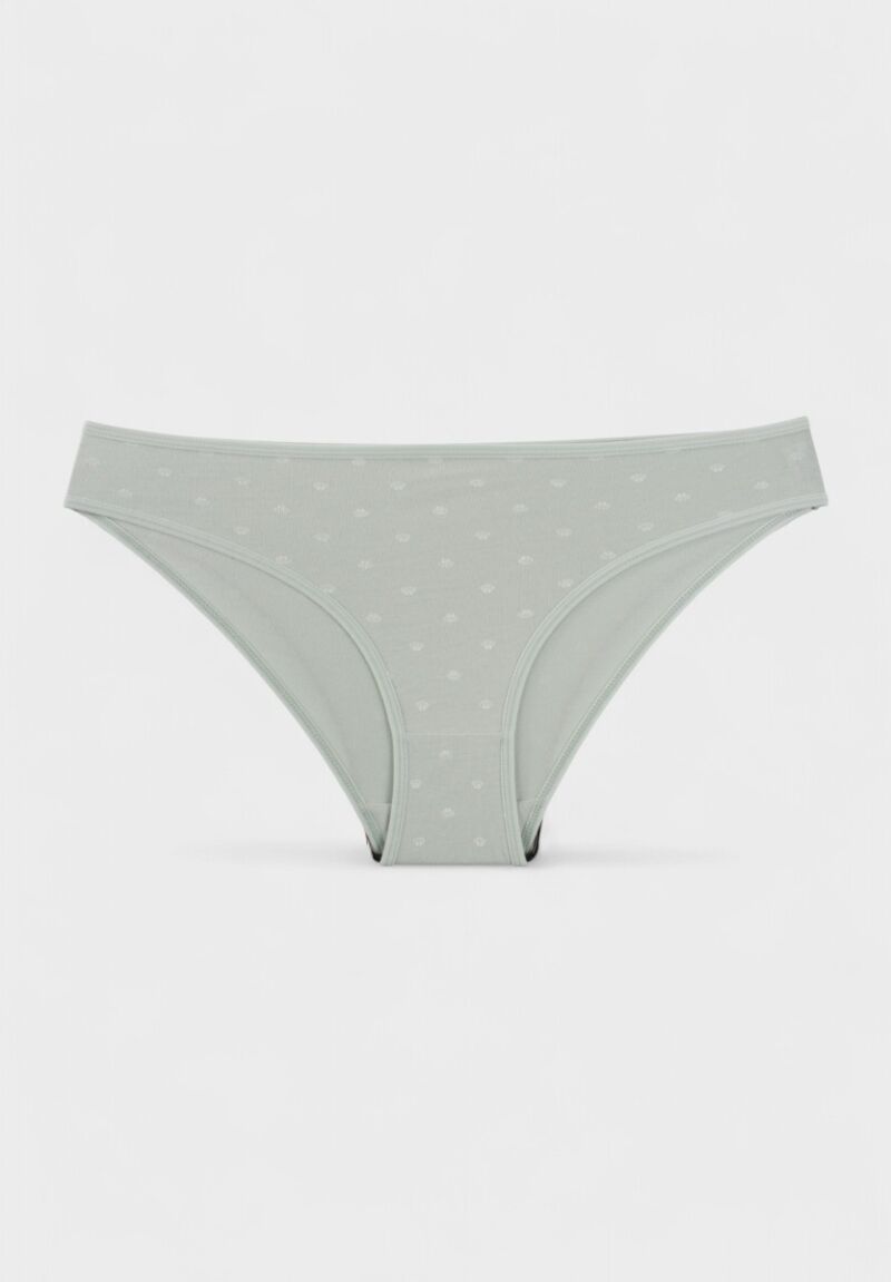 Γυναικείο Σλιπ Bikini Berrak “Luna Dots”  Σετ 3 Τεμαχίων – 95% Βαμβάκι 5% Ελαστάν