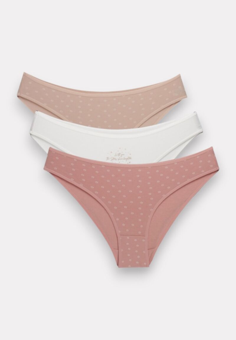 Σλιπ Bikini βαμβακερά Dream Berrak 3 Τεμ.